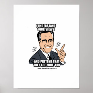 JAG FÖRSTÅR ERA SYNPUNKTER POSTER