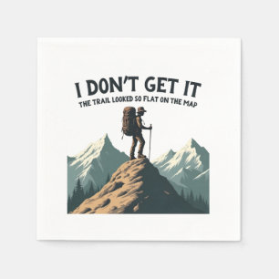 Jag förstår inte att spåret var så platt pappersservett