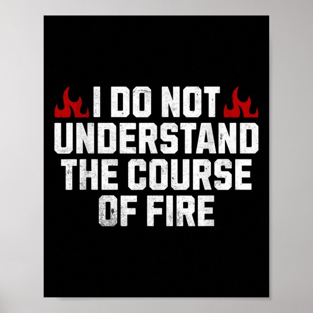 Jag förstår inte brandvägen poster (Framsidan)