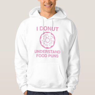 Jag förstår inte livsmedelslager hoodie