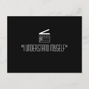 "Jag förstår mig på mig själv"-vykort Vykort