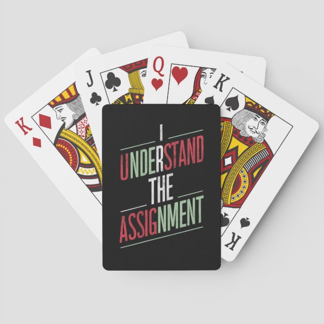 Jag förstår tilldelningen 2024 casinokort (Baksidan)