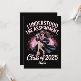Jag förstod tilldelningsgruppen - klass 2025 inbjudningar