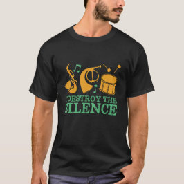 Jag förstör den lustiga marschbandet. t shirt