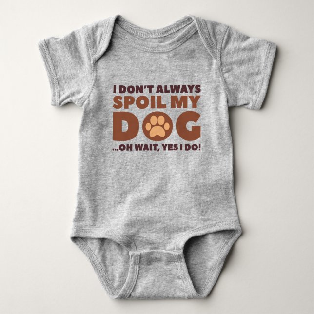 Jag förstör inte alltid min hund t shirt (Framsida)