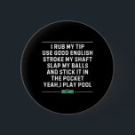 Jag förstör min tip Bassäng Player Vintage Snooker Knapp<br><div class="desc">Jag förstör min Tip Bassäng Player Vintage Snooker Funny Billiards</div>
