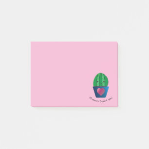 Jag förtjänar aldrig Cactus Post-it Block