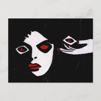 Jag förutser en svart söndag vykort