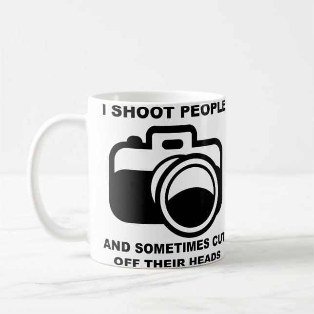 Jag fotar folk roligt Fotografi Fotograf Mugg (Vänster)