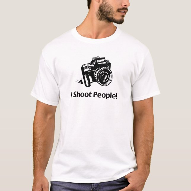 Jag fotograf T-shirt (Framsida)