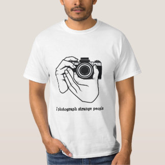 Jag fotograferar märkliga människor t shirt
