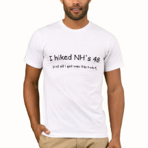 Jag fotvandrade NHS 48 T-tröja
