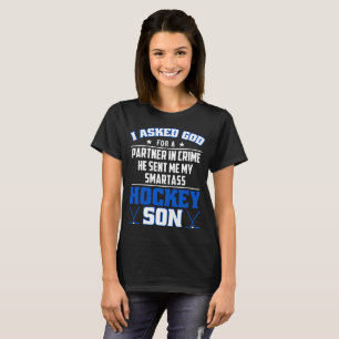 Jag frågade guden för en partner - in - brott so t shirt