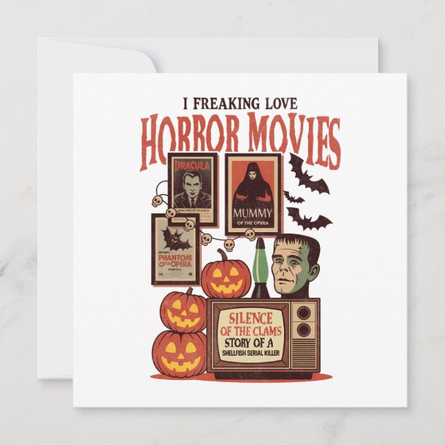 Jag Freaking Kärlek Horror Movies (Framsida)