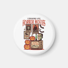 Jag Freaking Kärlek Horror Movies Magnet