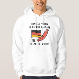 Jag Fruktar Den Värsta Hoodie