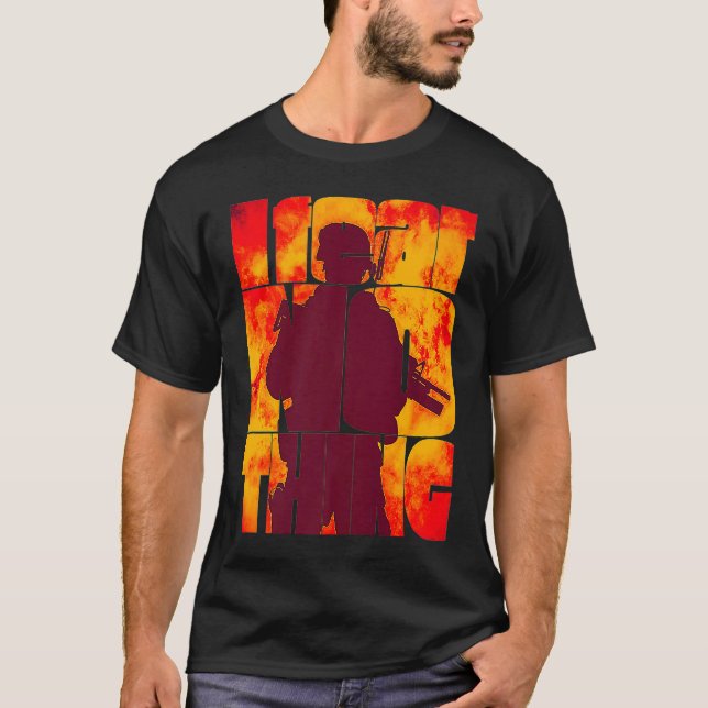 Jag fruktar inget 3 t shirt (Framsida)