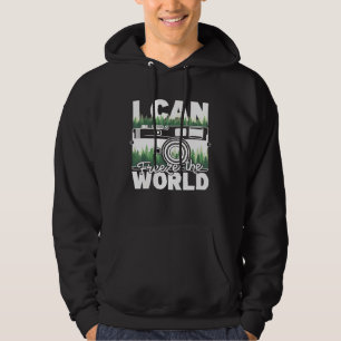 Jag fryser fotografiet till World Nature Camera Ph Hoodie