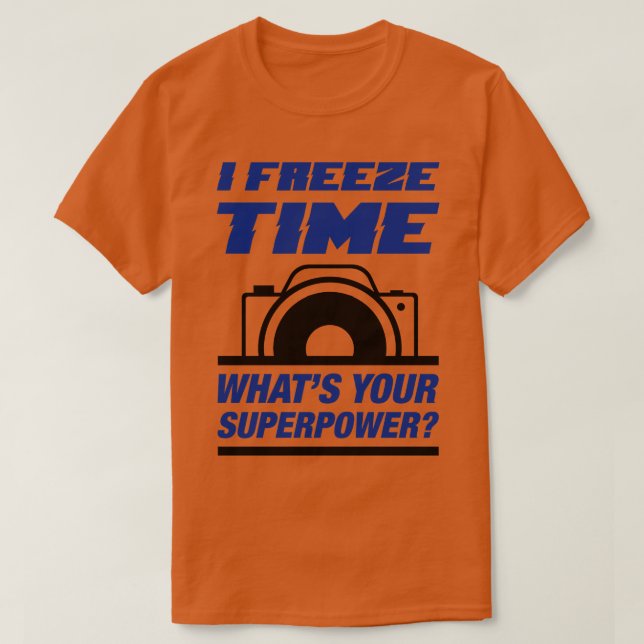 Jag fryser tid t shirt (Design framsida)