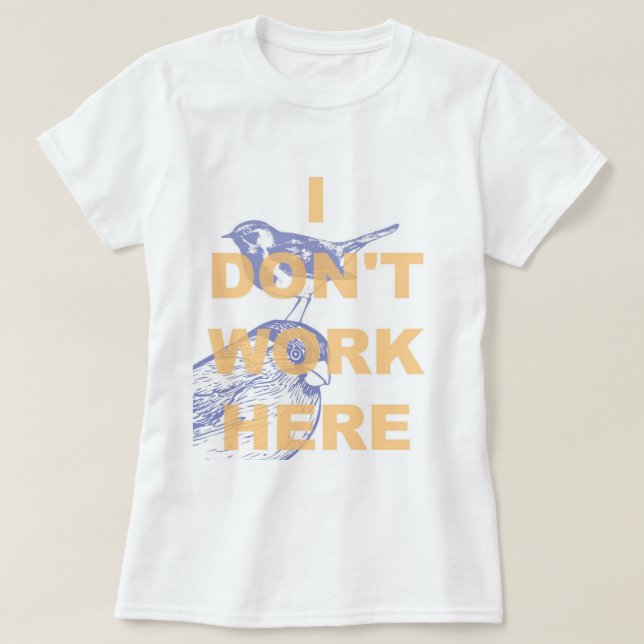 JAG FUNGERAR INTE HÄR TRÖJA (Design framsida)
