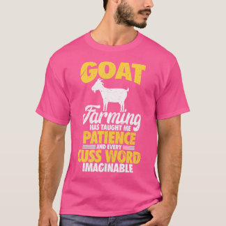 Jag Funny Goats Farmer T Shirt