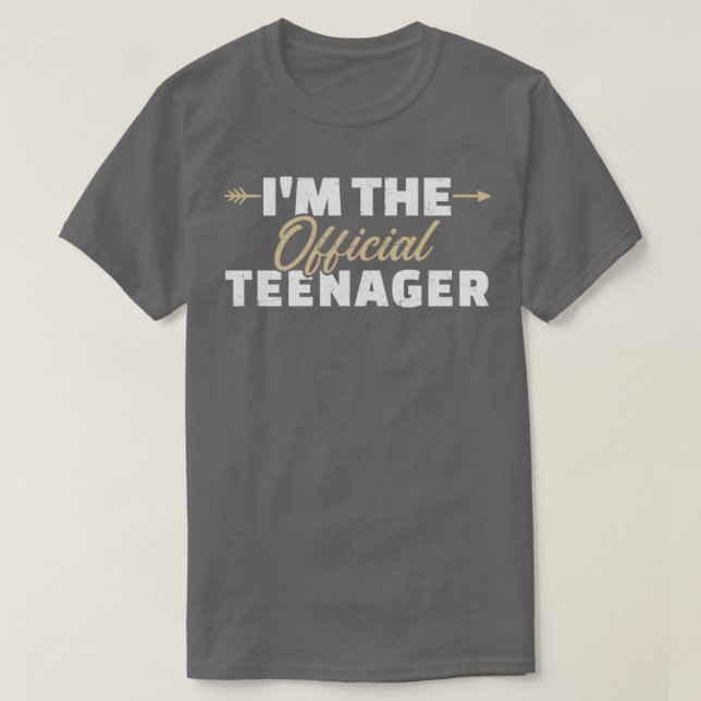 Jag fyller 13 år för tonåringar t shirt (Design framsida)