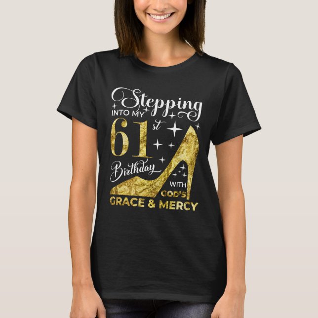 Jag fyller 61 år t shirt (Framsida)