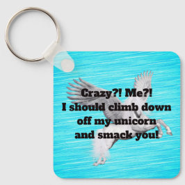 Jag? Galet? Nyckelring