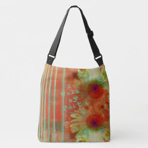 Jag går av Faith Gerber Daisy Christian Bag Axelväska