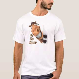 jag går den djupa fullt t-shirt