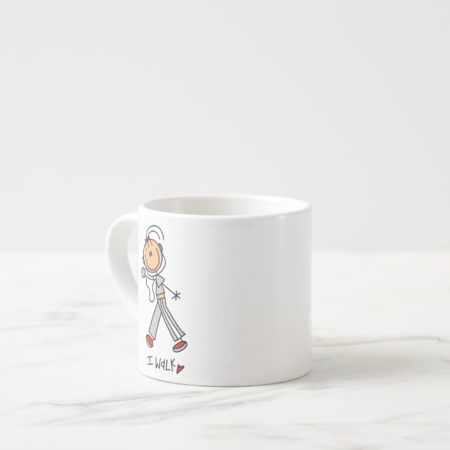Jag går espressomugg (Framsida vänster)