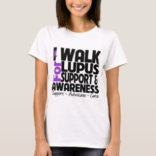 Jag går för Lupusmedvetenhet T-shirt