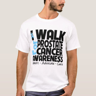 Jag går för prostatacancermedvetenhet tee