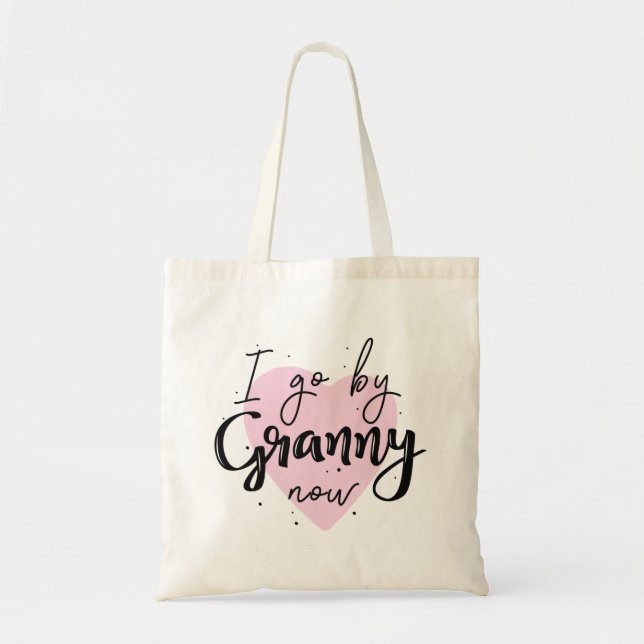 Jag går förbi Granny nu Tygkasse (Framsidan)