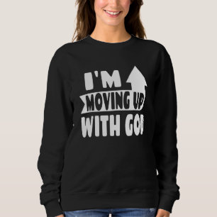 Jag går framåt med Gud - Inspirerande kristen S T Shirt