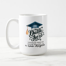 Jag går härifrån kaffemugg