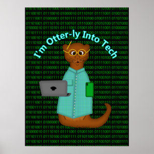 Jag går in i Tech. Poster