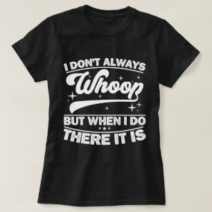 Jag går inte alltid, men när jag gör det är det t shirt