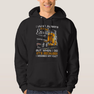 Jag går inte alltid till Extra-Mile Hoodie