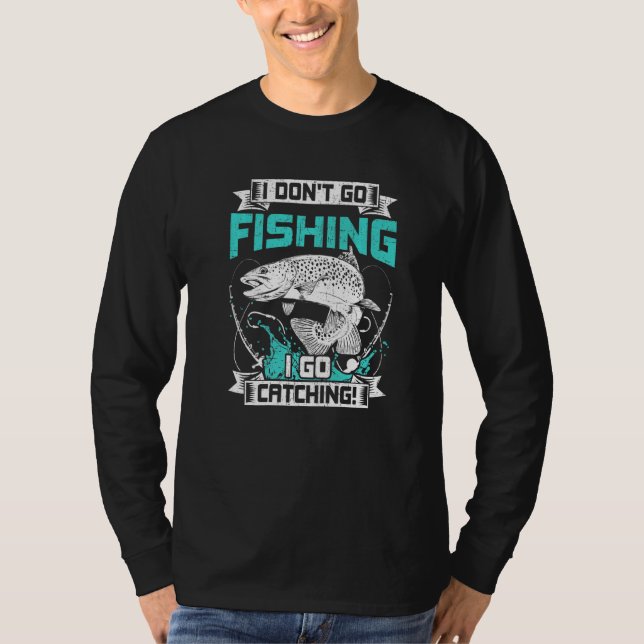 Jag går inte och fiskar i Flygfisket. T Shirt (Framsida)