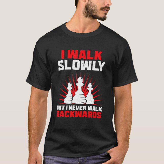 Jag går långsamt, men jag går aldrig baklänges Che T Shirt (Framsida)