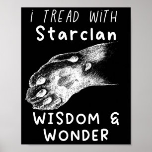 Jag GÅR med stjärndrömmarkatter Poster