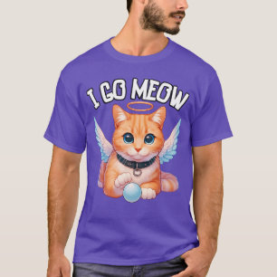 Jag går Meow katt meme jamande inte jamande katt a T Shirt