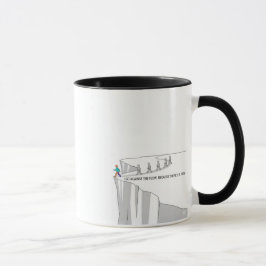 Jag går mot strömmen – Inspirerande kaffemugge Mugg