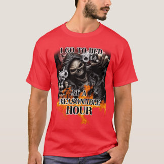 jag går och lägger mig på en rimlig tidpunkt vän f t shirt