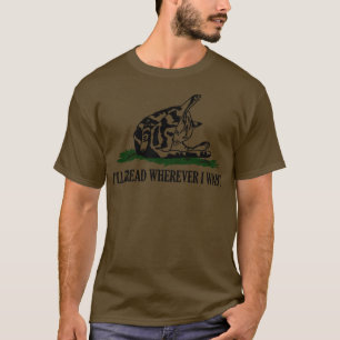 Jag Går överallt där jag vill ha en fin kattmedici T Shirt