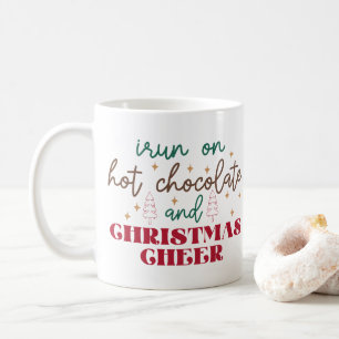 Jag går på varm choklad - jul kaffemugg