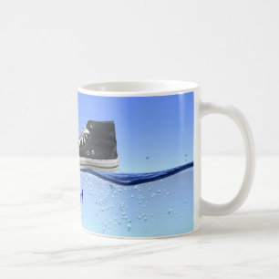 Jag går på Vatten Kaffemugg