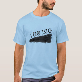 Jag går stor tee shirt