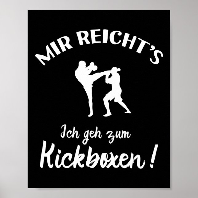 Jag går till kickboxning - Kick-boxer Kickboxning  Poster (Framsidan)
